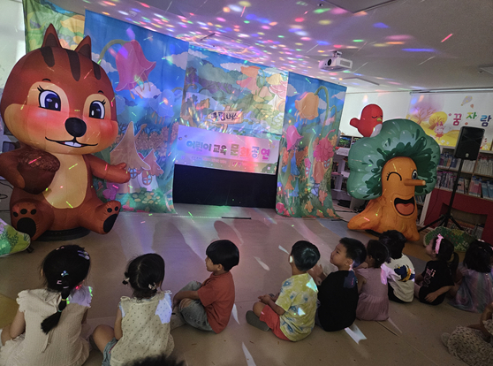 인성인형극 [양치기 소년 시로] 관람