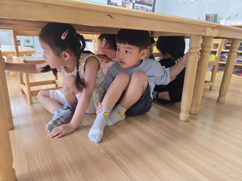 6월 지진대피훈련