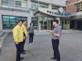[보도자료8/11]경기도구리남양주교육지원청, 폭염 속 온동네 돌봄 교육센터 운영 및 조기 개학교 현장 점검