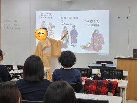 일본어, 일본문화 학과특강(전통 의상 체험)