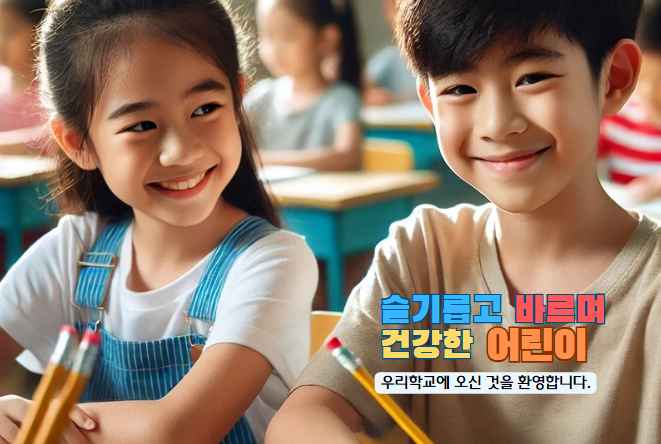 슬기롭고 바르며 건강한 어린이